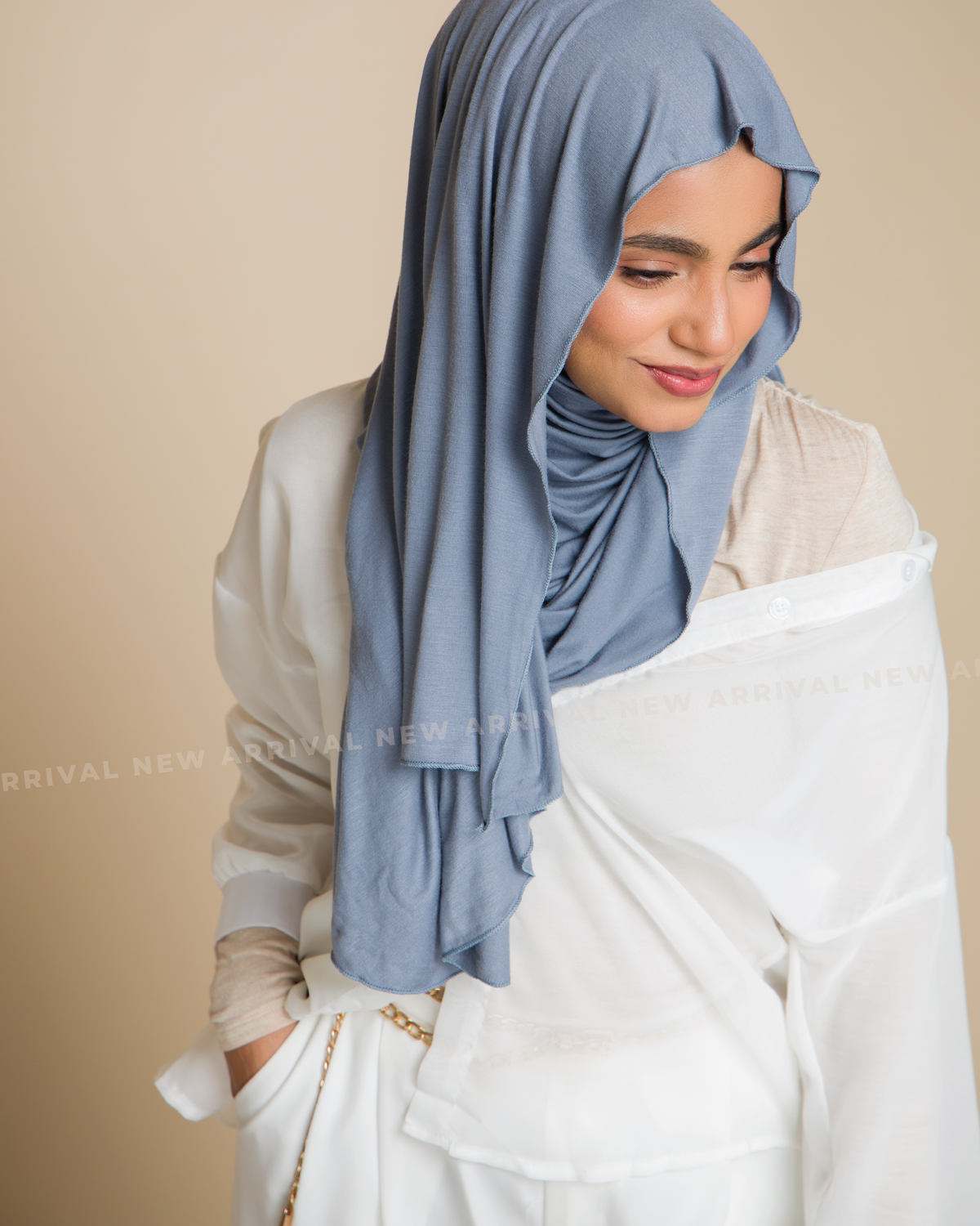 Blue Grey - Premium Jersey